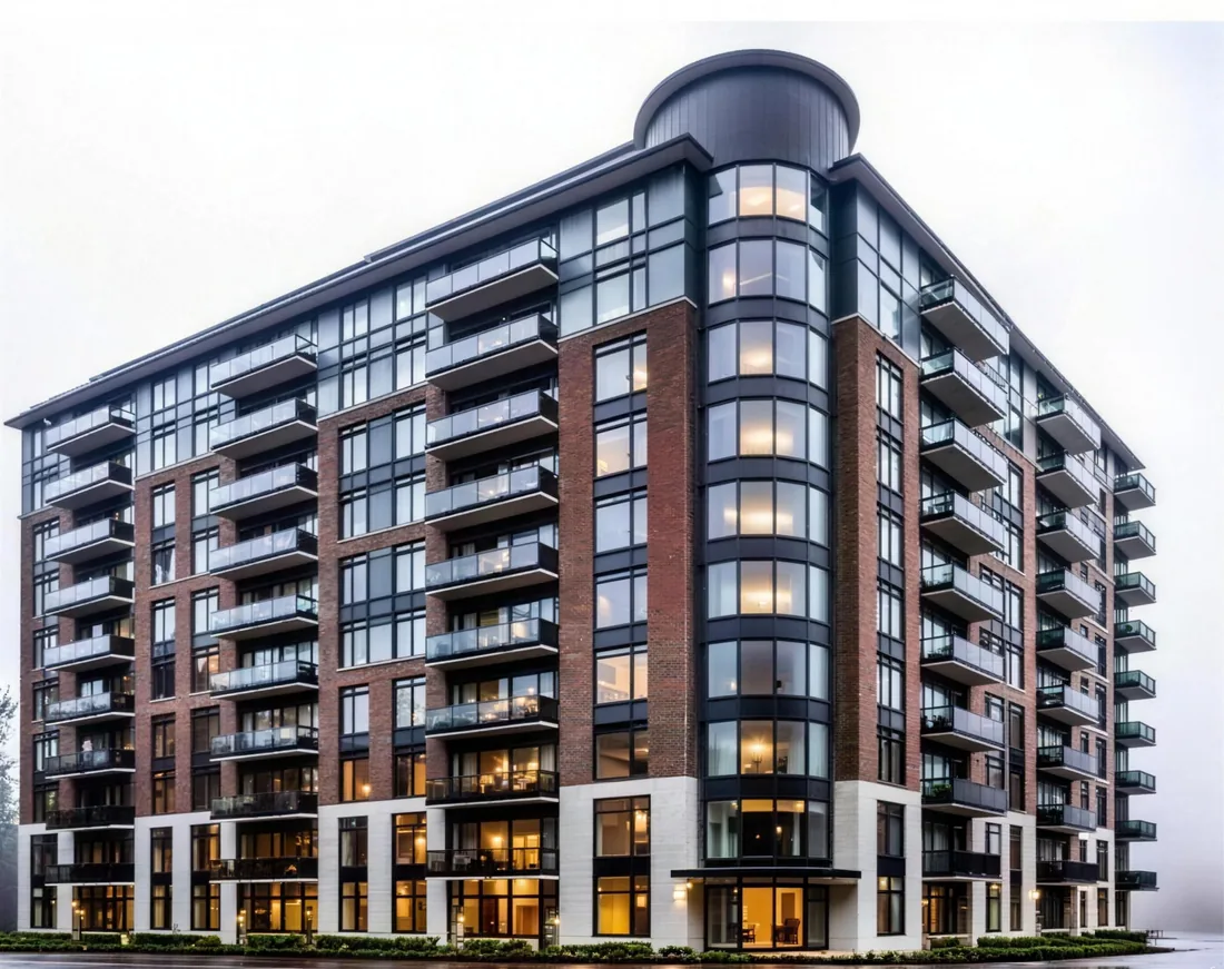 Rendering of the 12-storey purpose-built rental residence in Brampton